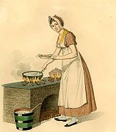 Kokkepige starten af 1800-tallet